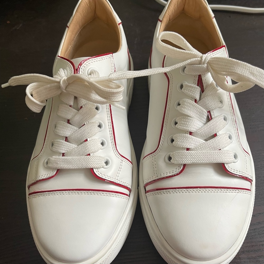 Christian Louboutin white sneakers